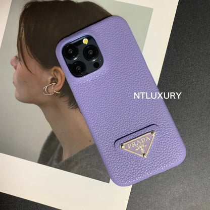 Funda para iPhone con estampado de lichi (12 colores)