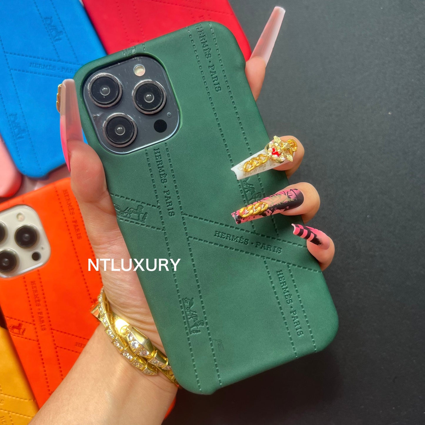 Colorful H Design Phone Case