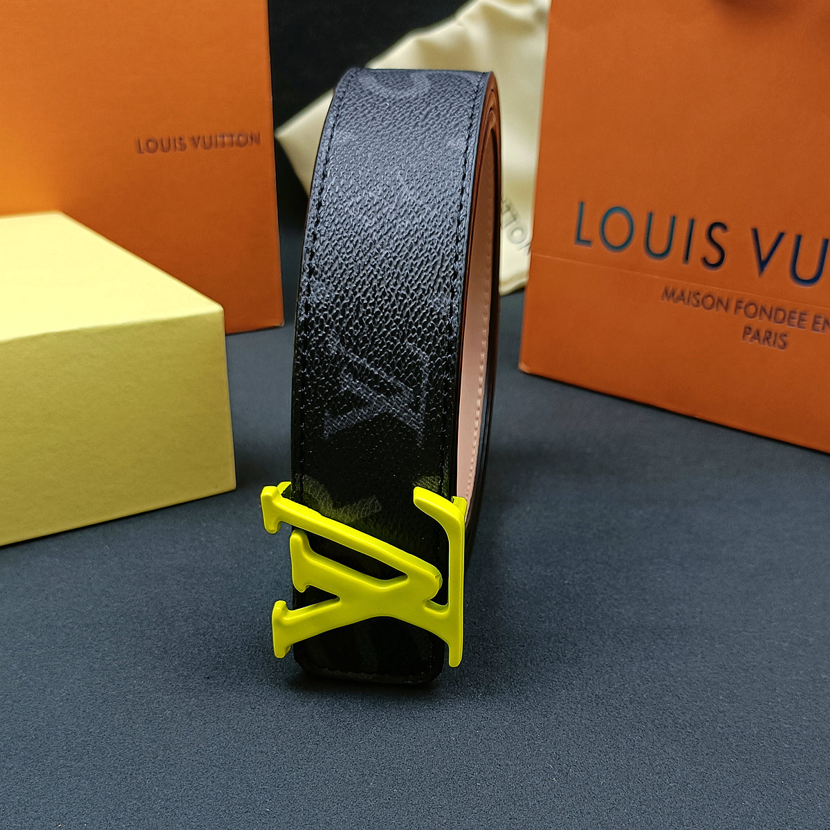 Fashion Colorful Black Love Belt