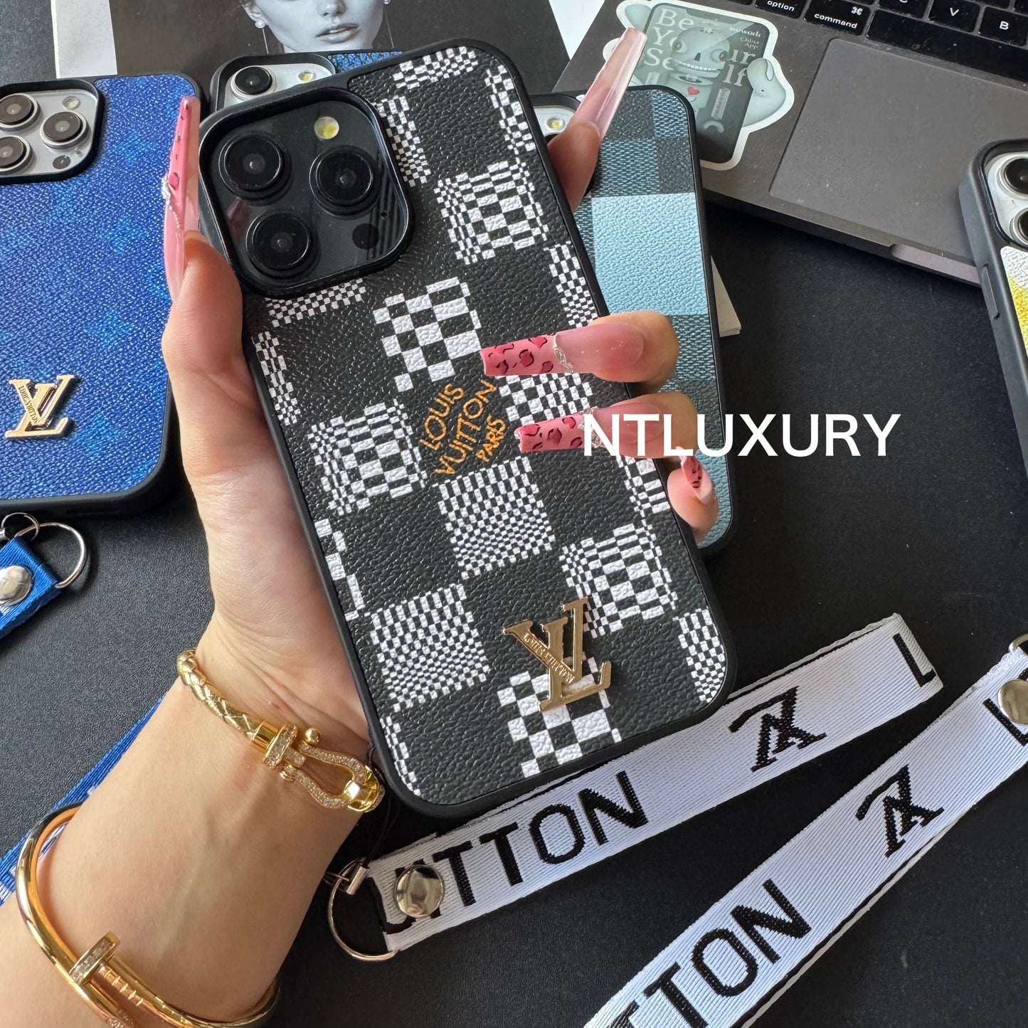 Only Love Design iPhone Case With Strap