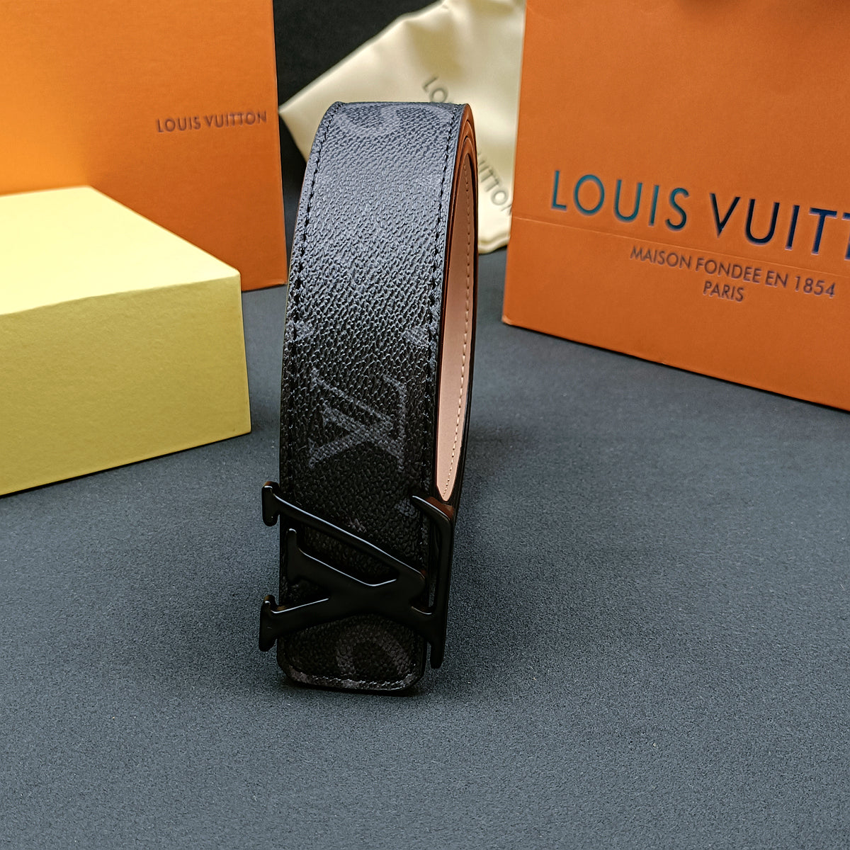 Fashion Colorful Black Love Belt