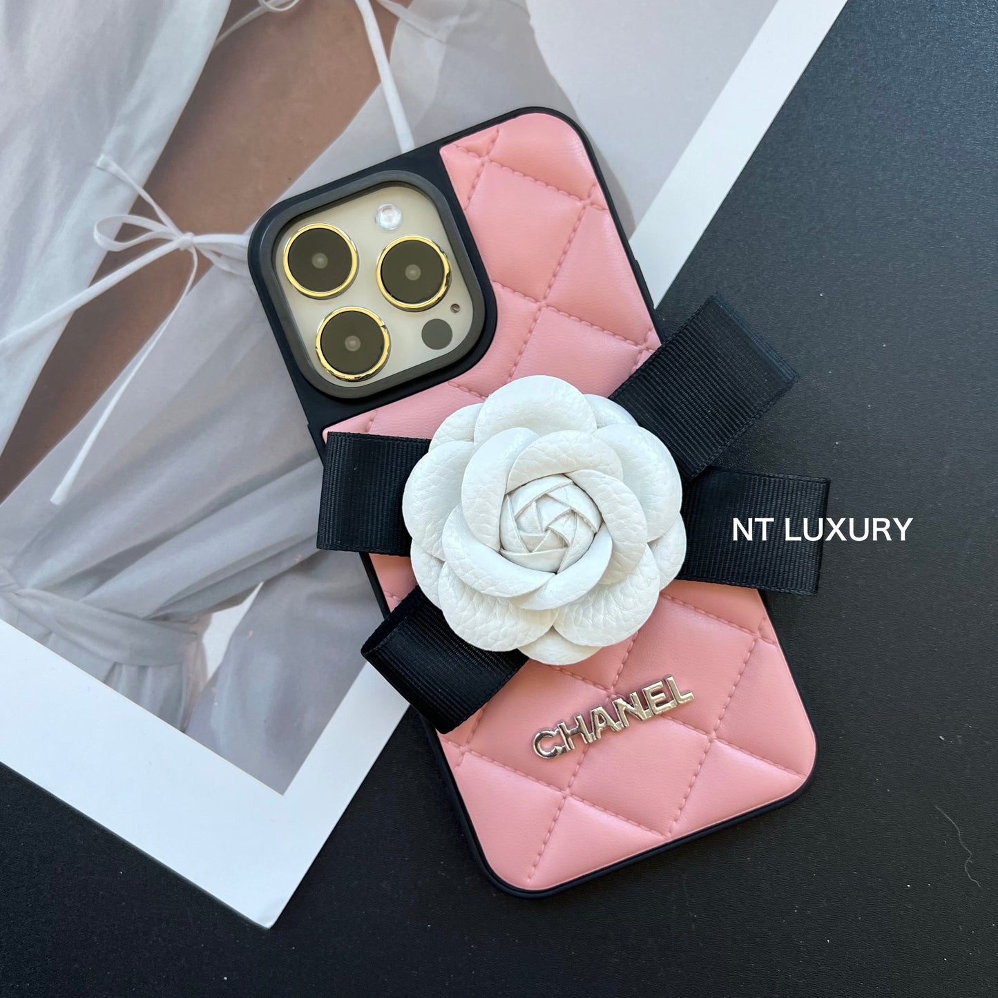 Flower Deco Girl Phone Case
