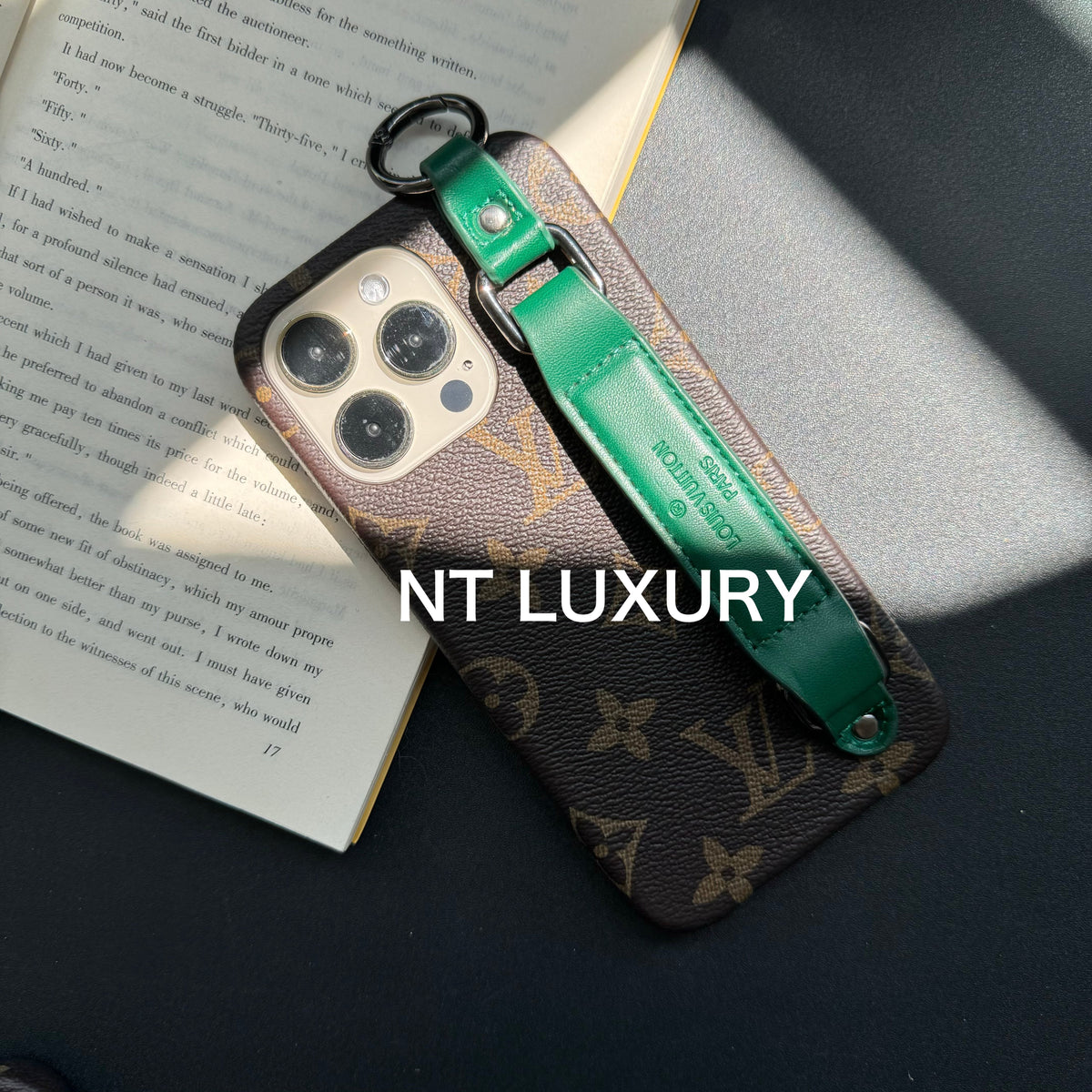 Traditional Leather Waistband Phone Case (Love)