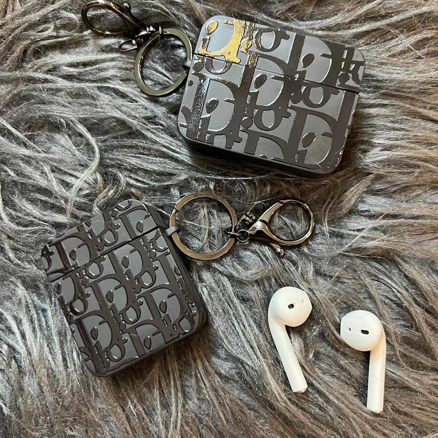 Black Trendy Airpods Case (Big Deal)