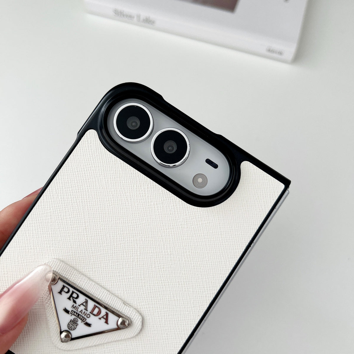 PD Imitating Carbon Fiber Design Phone Case For iPhone Duo