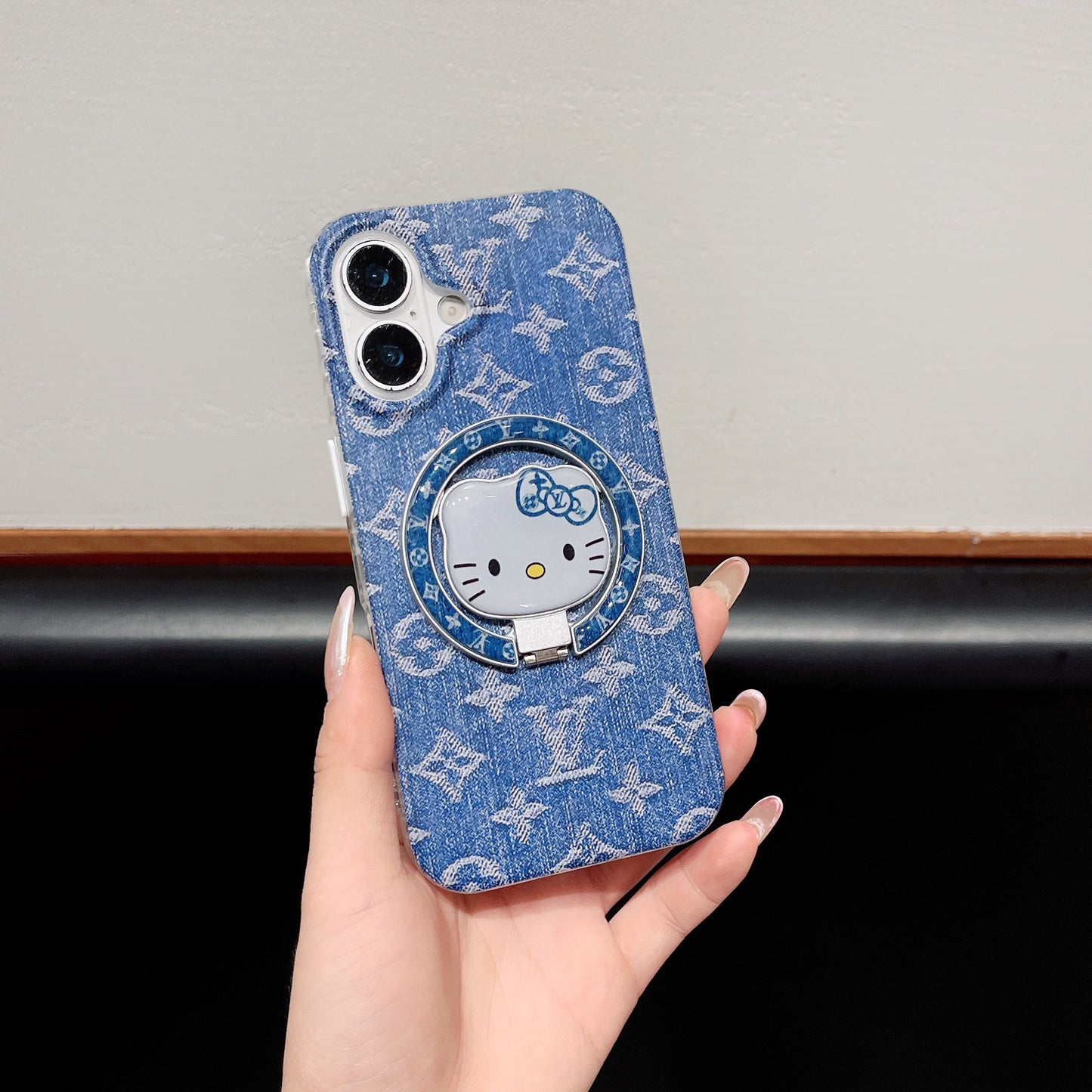 Cat Cowboy Love New MagSafe Design Phone Case with Magsafe Holder