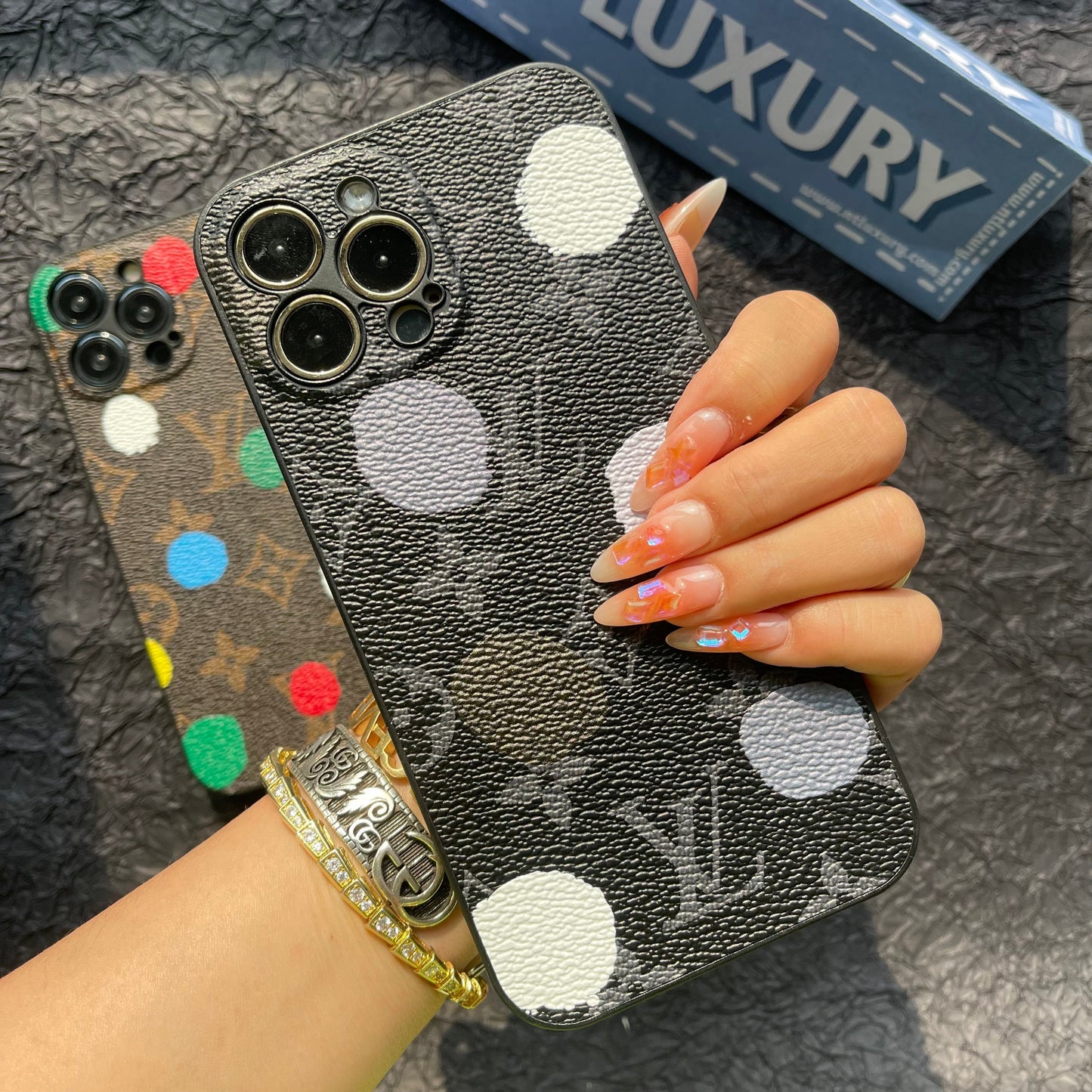 Yayoi Kusama Dots Love Phone Case For iPhone