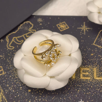 Anello Aperto di Moda con Perla
