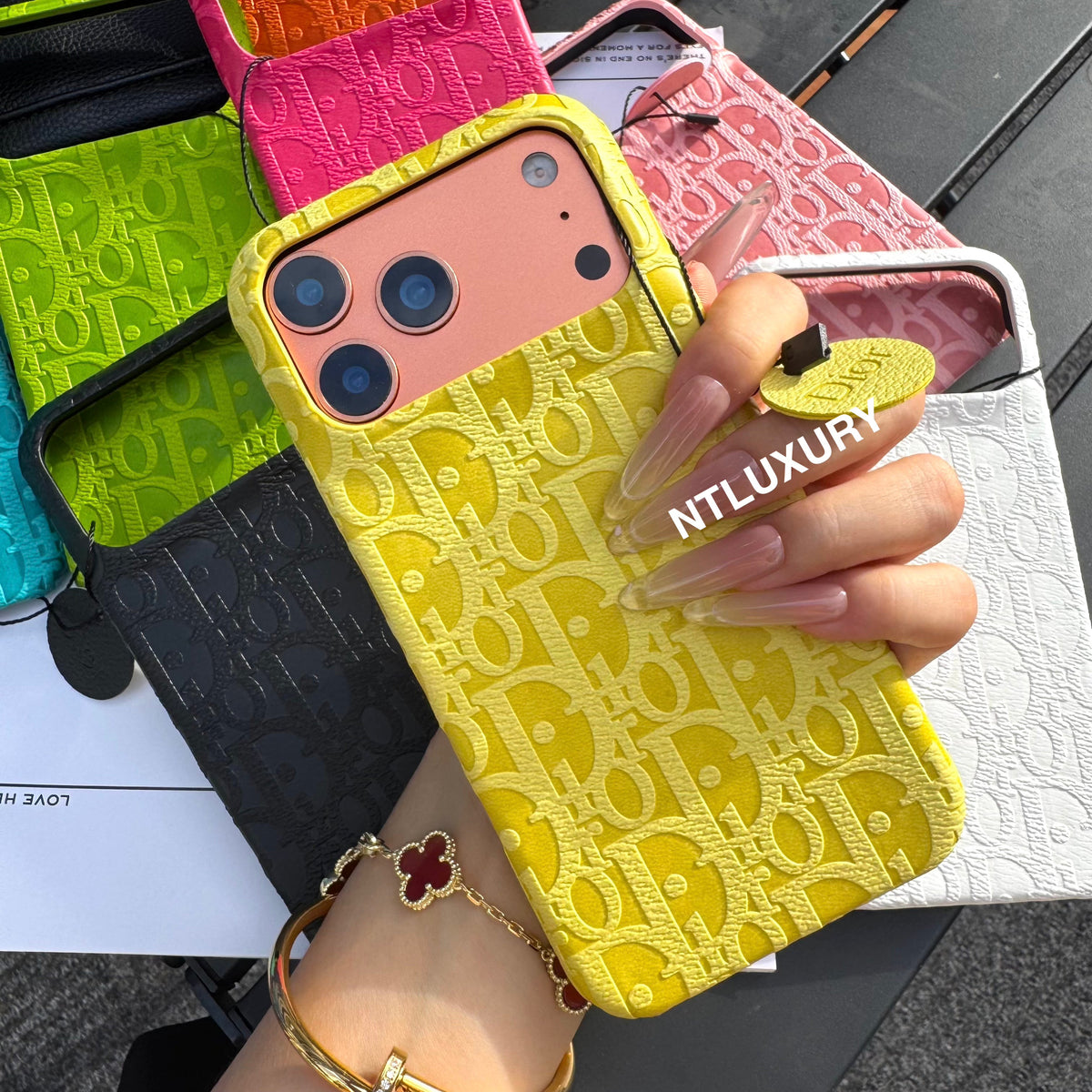 Colorful Dove Relief Phone Case (10 Color)