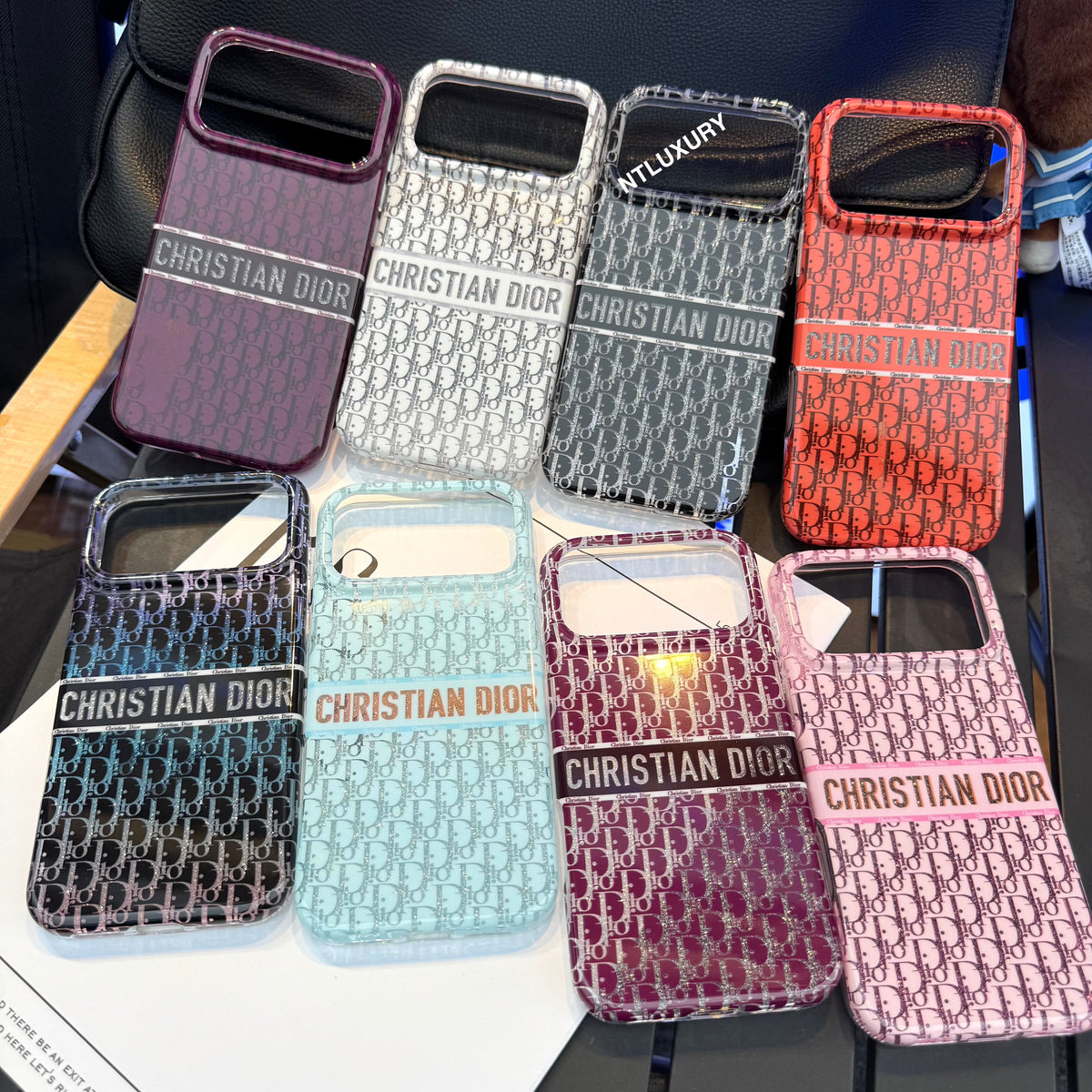 Glossy Glitter Dove Phone Case (8 Color)