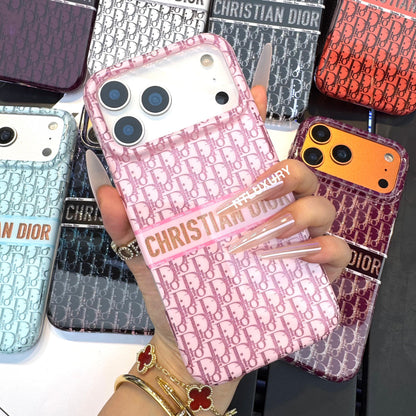 Glossy Glitter Dove Phone Case (8 Color)
