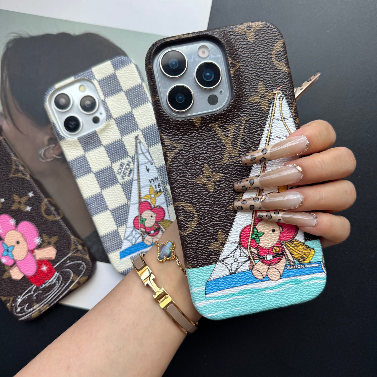 Coque de téléphone Mignonne Poupée Amour