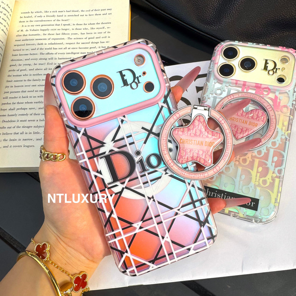 Chameleon Dove Magsafe Phone Case with New Design Holder
