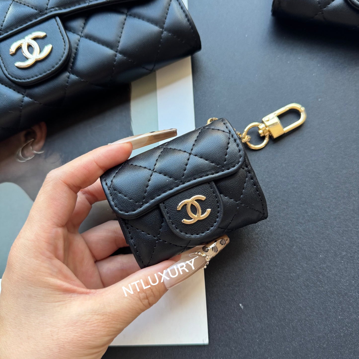 Coco Fine Wallet 3 Set (Black)
