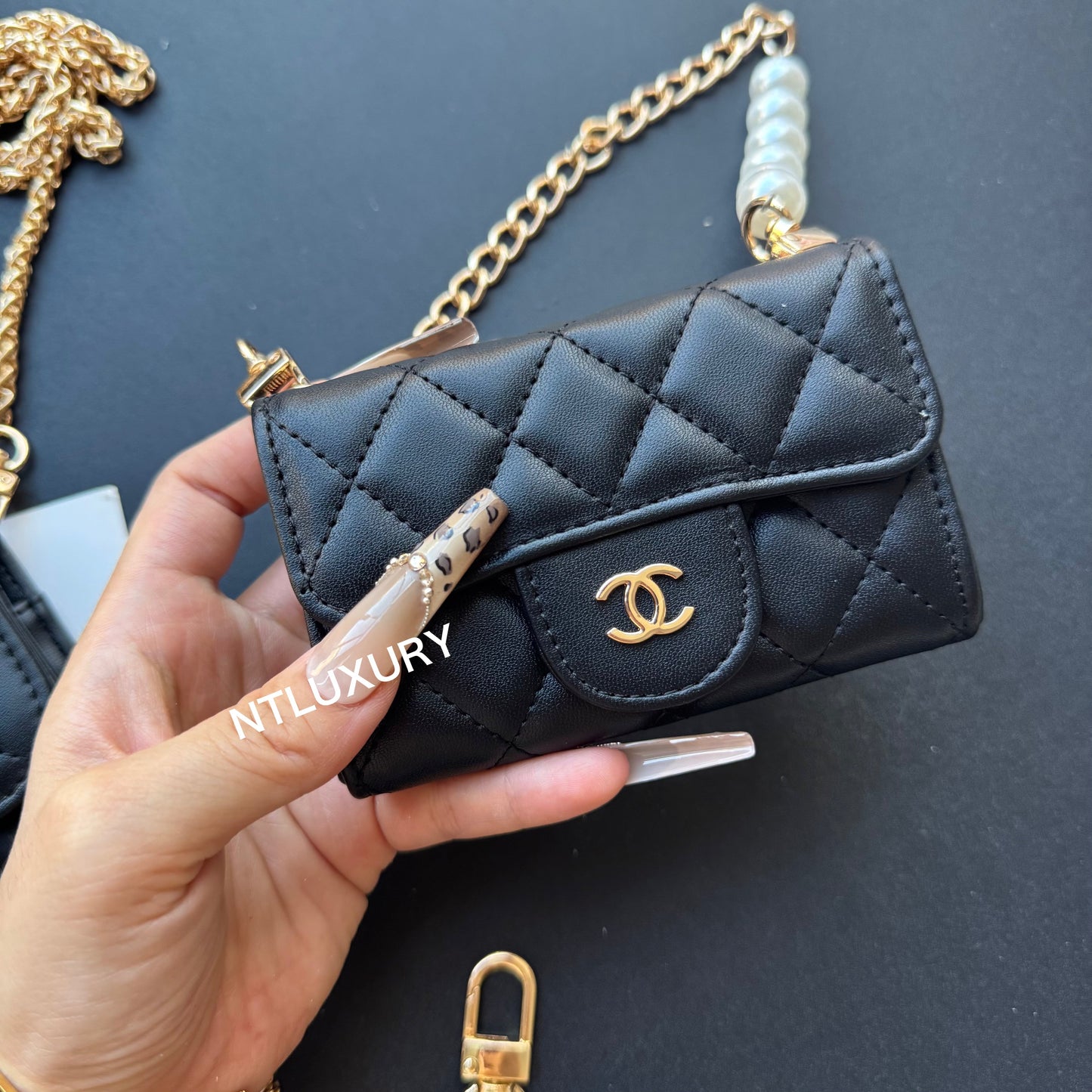 Coco Fine Wallet 3 Set (Black)