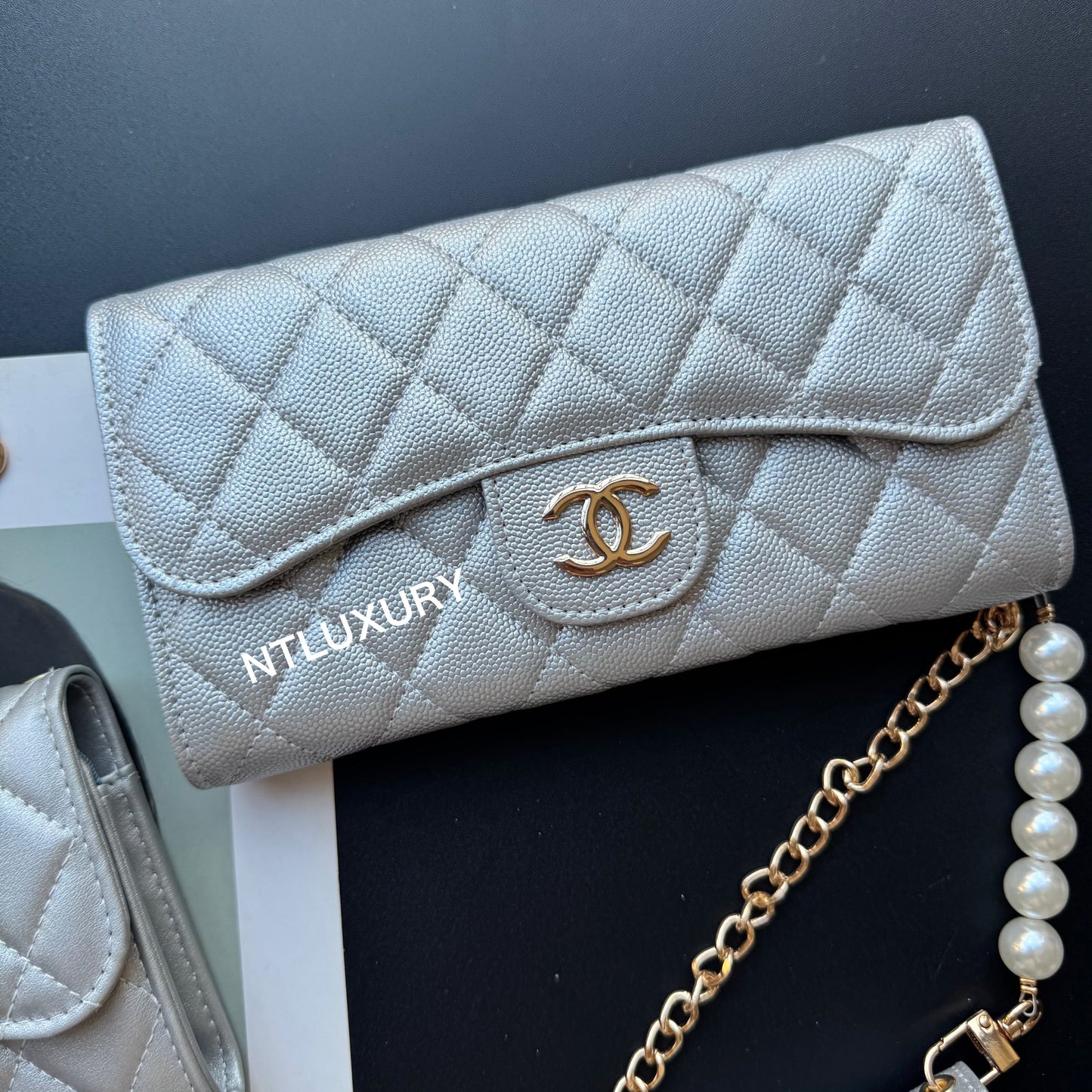 Coco Fine Wallet 4 Set (Silver)