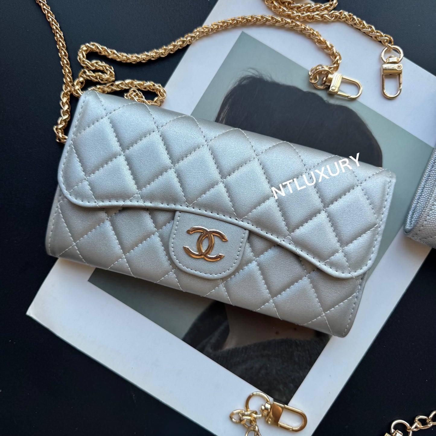 Coco Fine Wallet 4 Set (Silver)