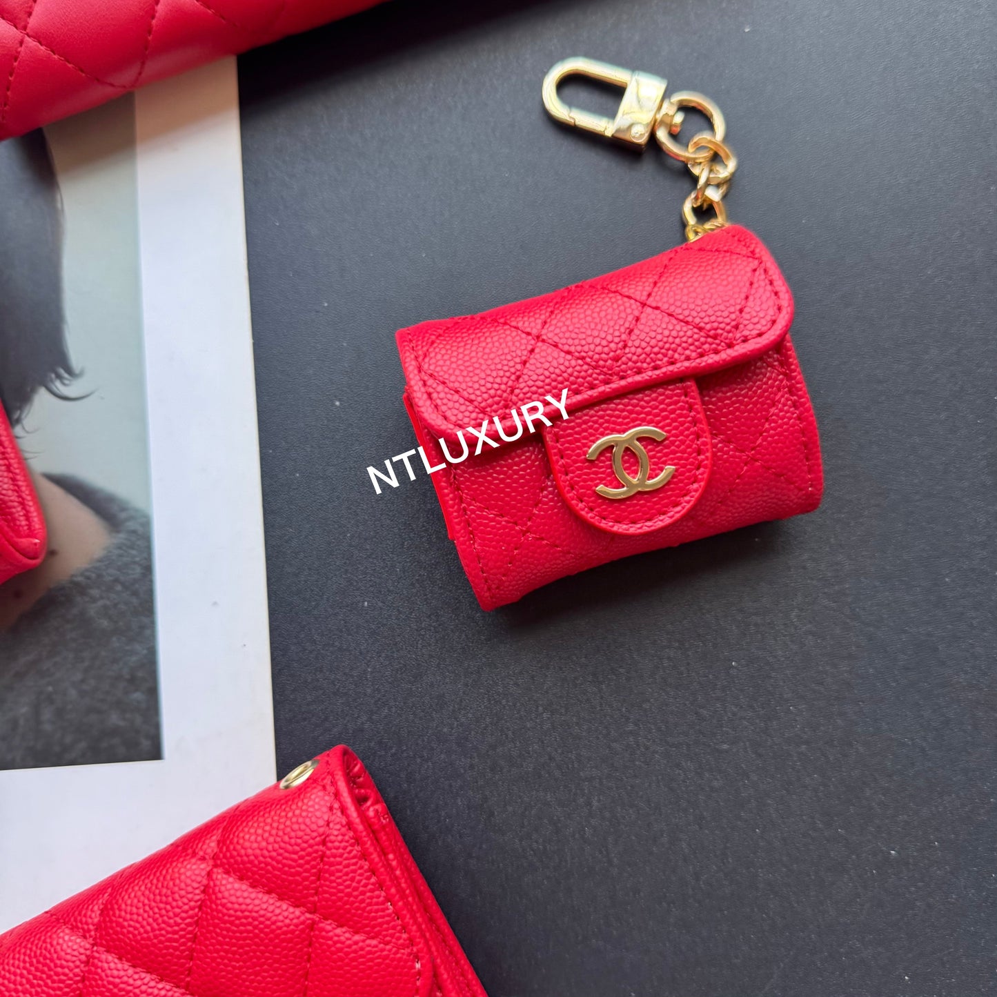Coco Fine Wallet 4 Set (Red)