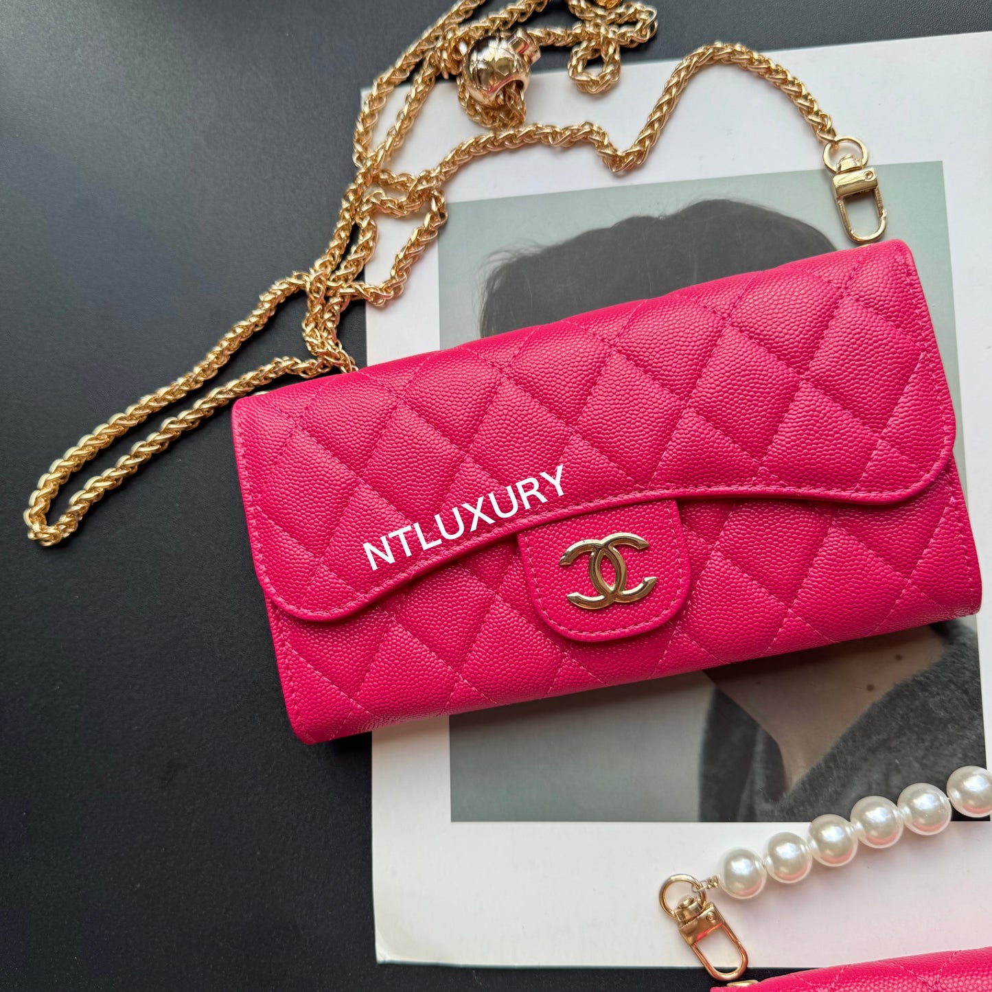 Coco Fine Wallet 3 Set (Magenta)