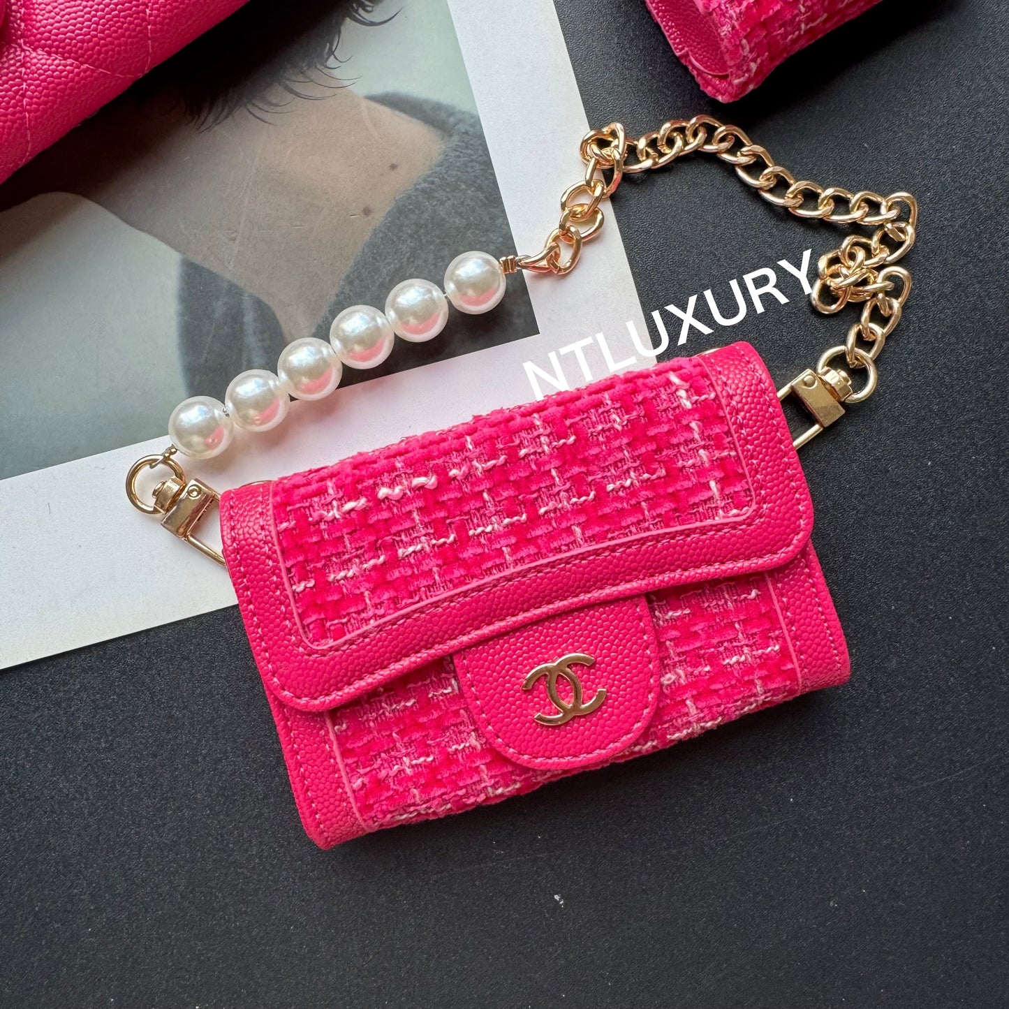Coco Fine Wallet 3 Set (Magenta)