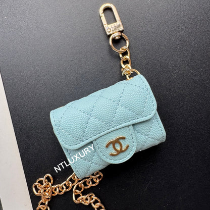 Set di 3 portafogli Coco Fine (Azzurro baby)