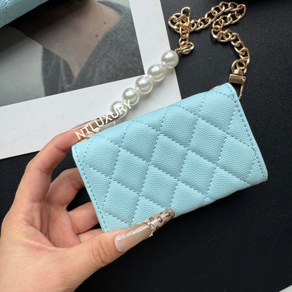 Set di 3 portafogli Coco Fine (Azzurro baby)