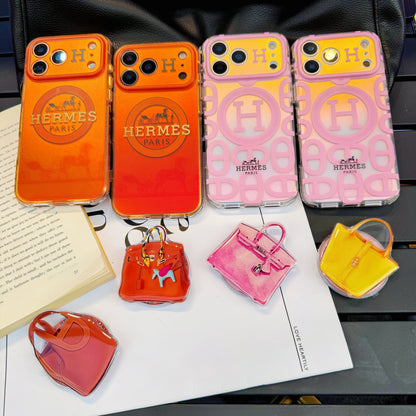 Chameleon Horse Magsafe Phone Case with Bags Holder