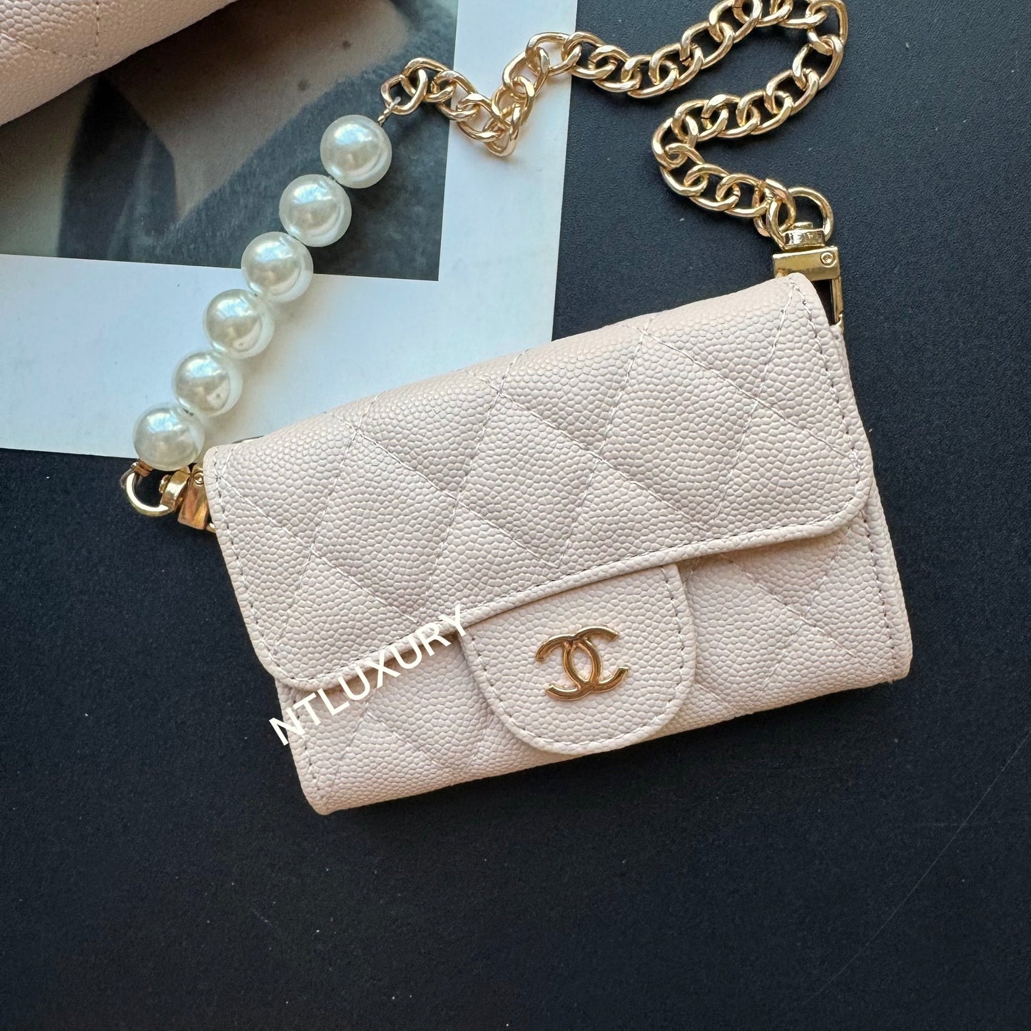 Coco Fine Wallet 3 Set (Baby Pink)