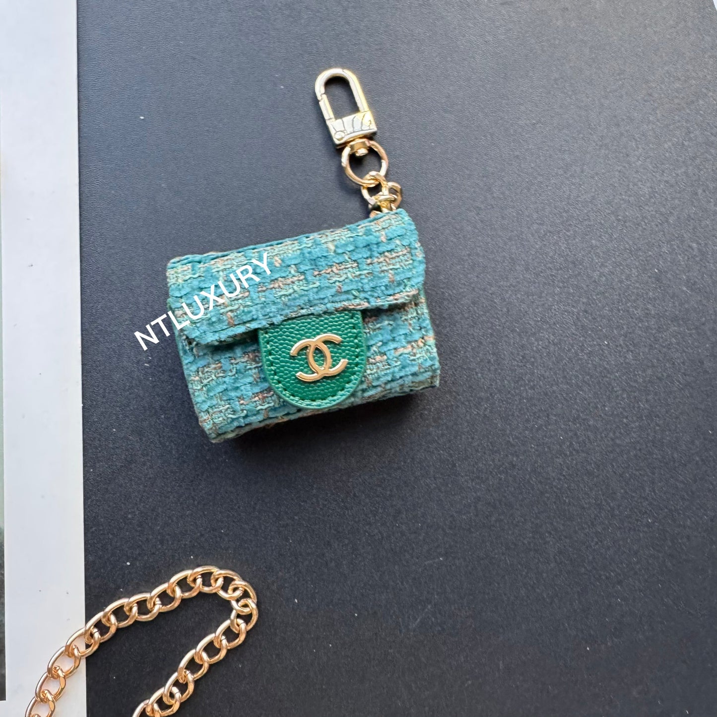Coco Fine Wallet 3 Set (Green Patch)