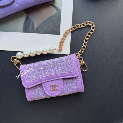 Set di 3 portafogli Coco Fine (Patch viola)