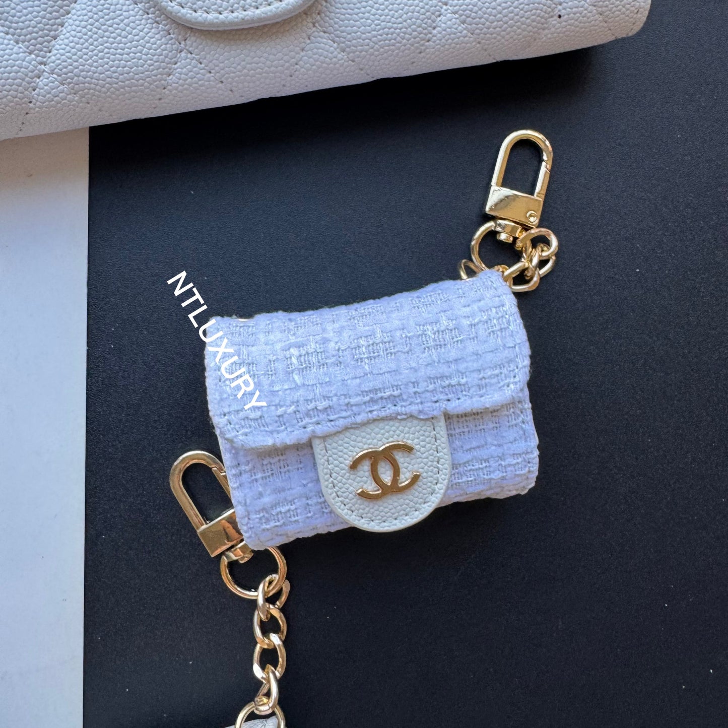 Coco Fine Wallet 5 Set (White & Patch)
