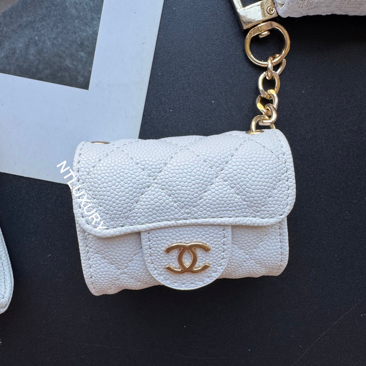 Coco Fine Wallet 5 Set (White & Patch)