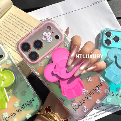 Chameleon Love Magsafe Phone Case with Neo Doll Holder