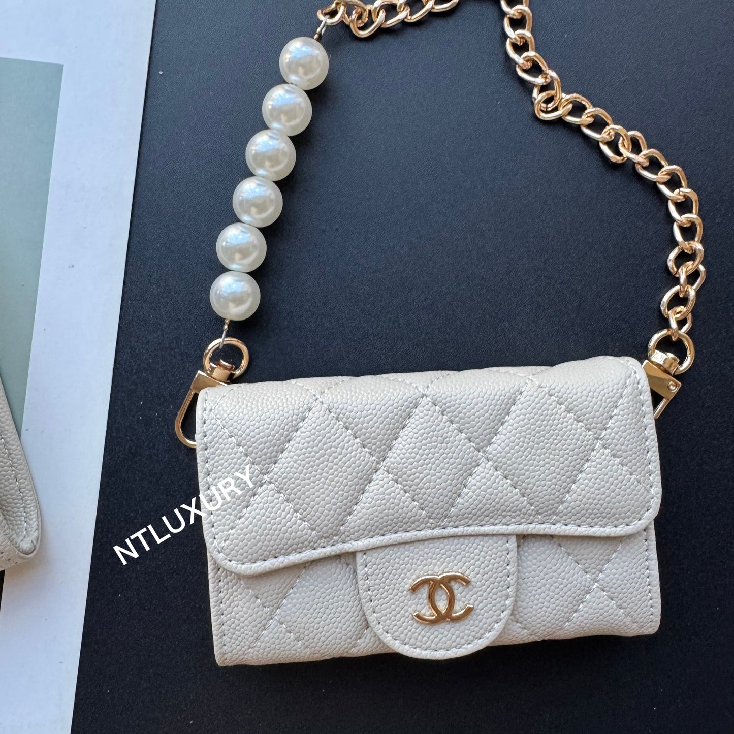 Coco Fine Wallet 3 Set ( Beige)