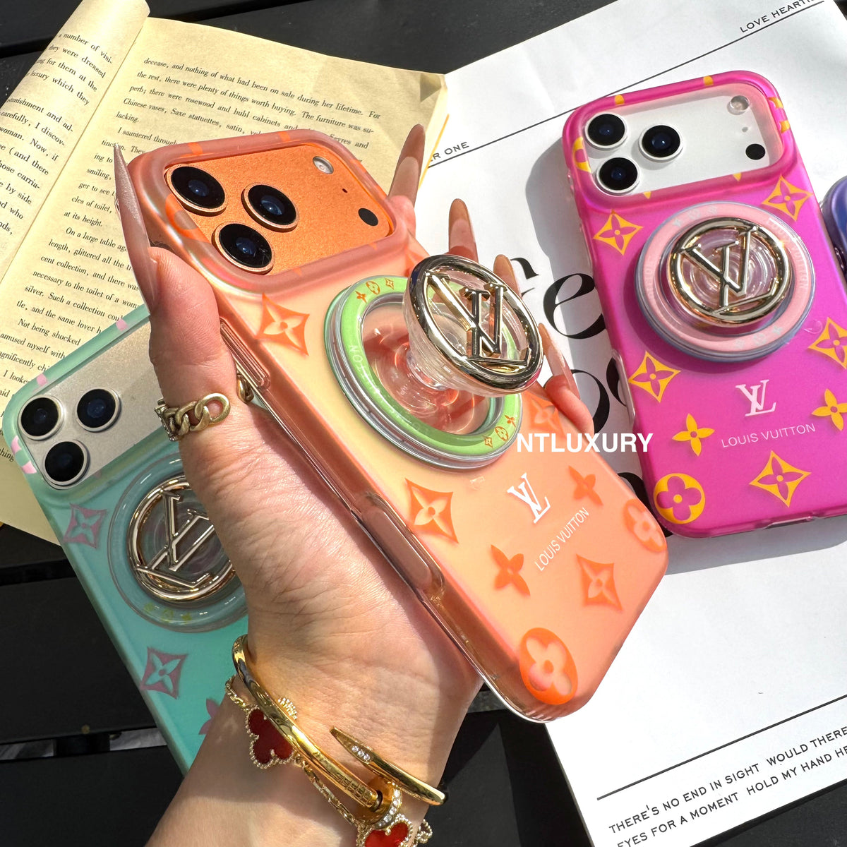 Ombre Love Phone Case with Magsafe Holder