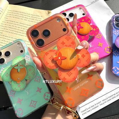 Ombre Love Phone Case with Doll Magsafe Holder