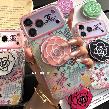 Chameleon CC Magsafe Phone Case with Flower Holder
