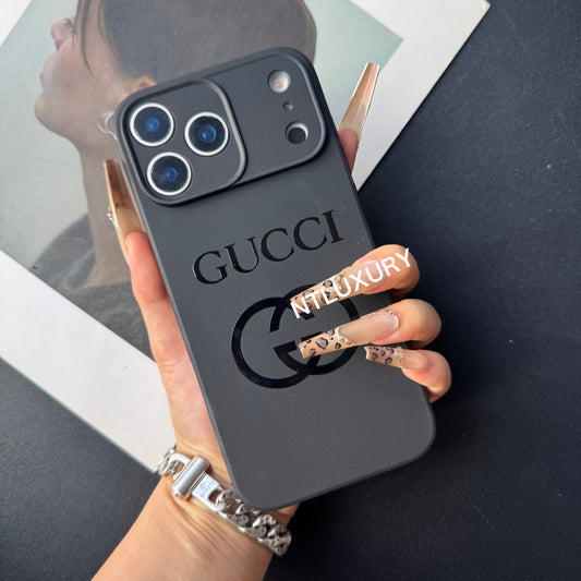 Black Trendy Phone Case (GG)