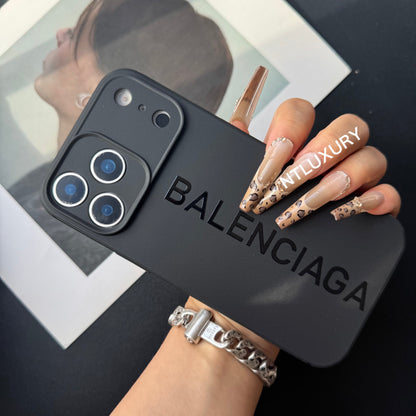 Cover nera di tendenza per telefono (Carina B)