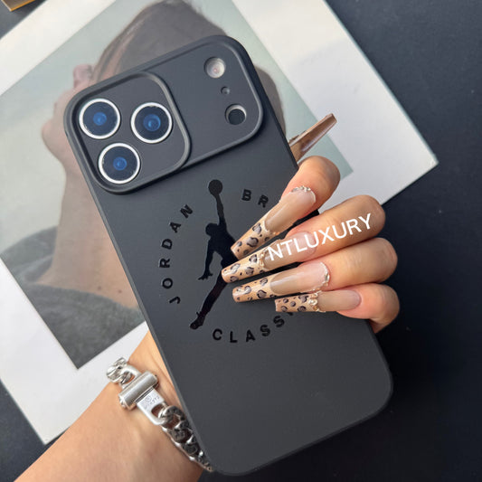 Black Trendy Phone Case ( Man )