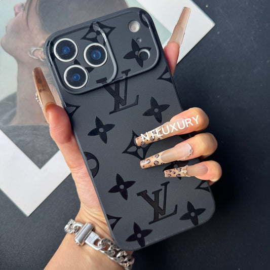 Black Trendy Phone Case (M Love)
