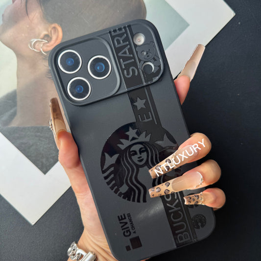 Black Trendy Phone Case (GIVE)