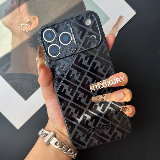 Black Trendy Phone Case ( FF )