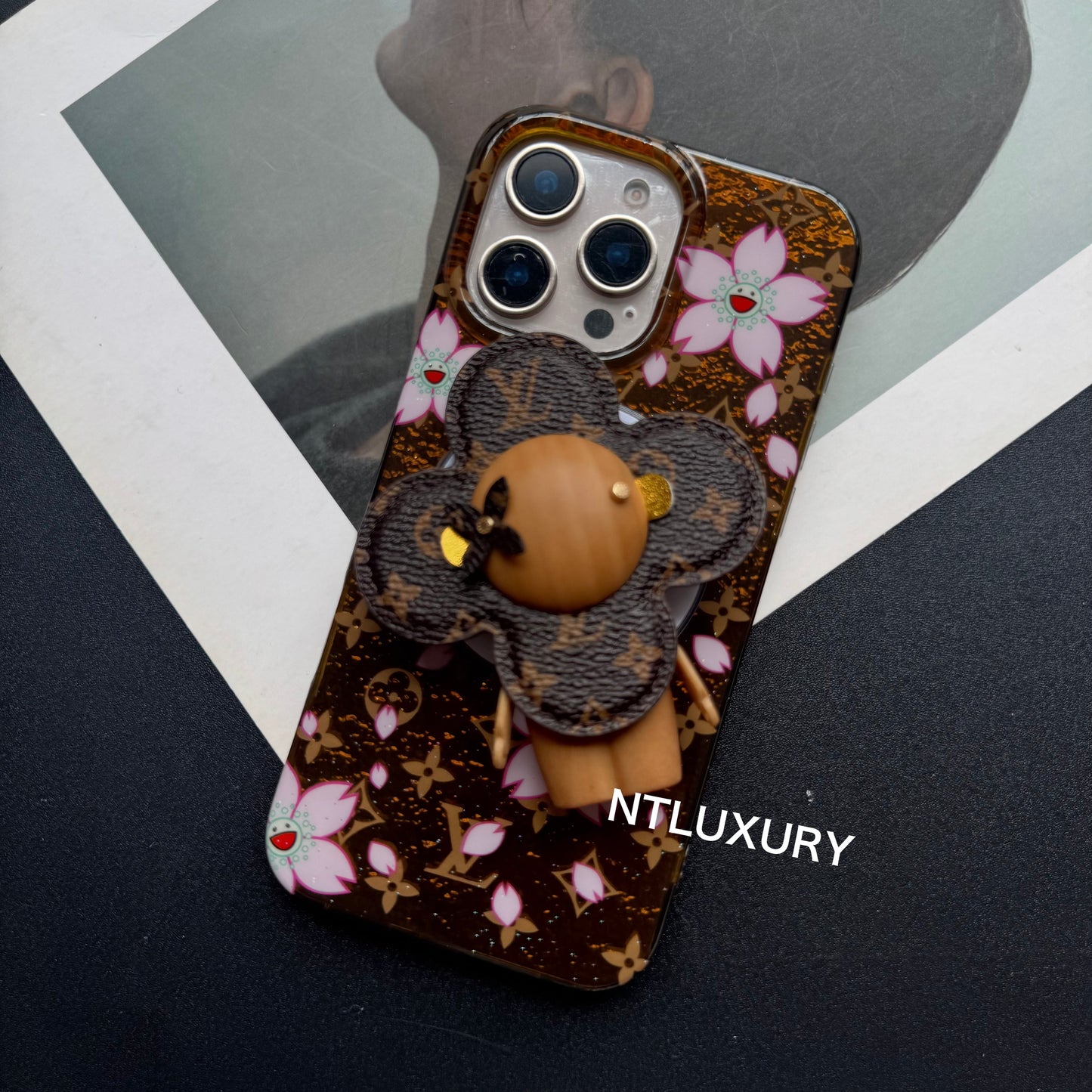 Cherry Floral LovePhone Case with Magsafe Holder