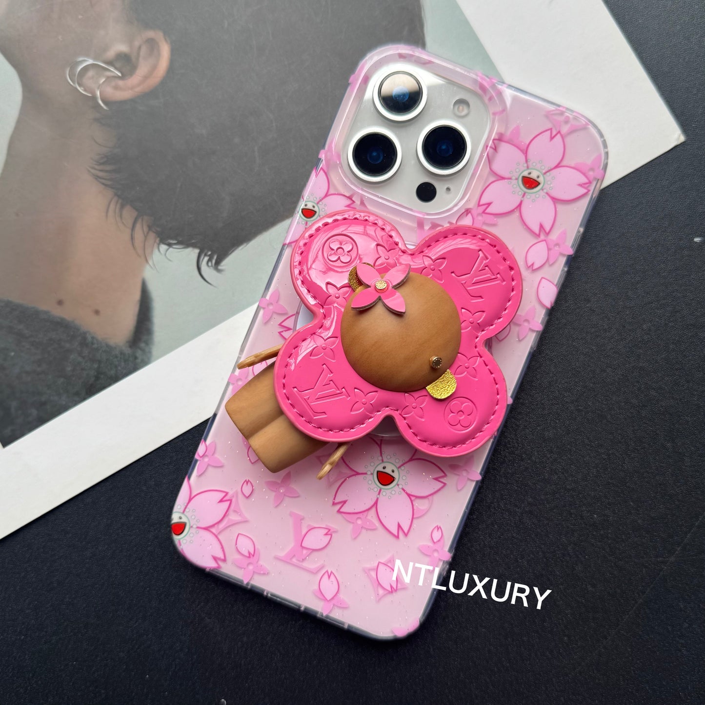 Cherry Floral LovePhone Case with Magsafe Holder
