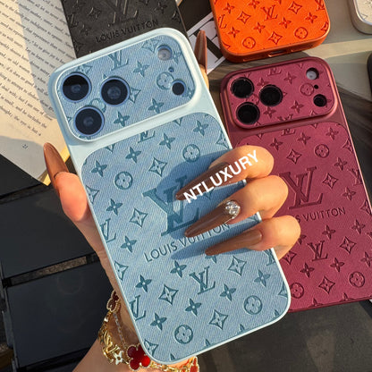 Colorful Denim Love Girl Phone Case
