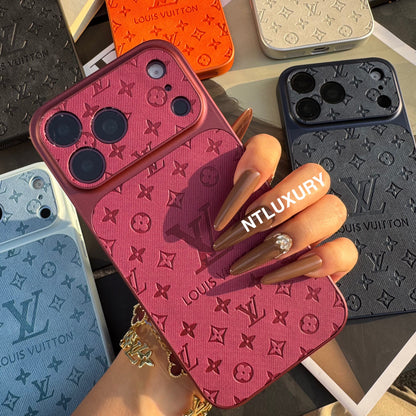 Colorful Denim Love Girl Phone Case