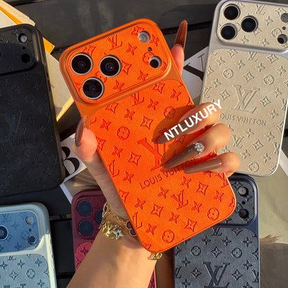 Colorful Denim Love Girl Phone Case