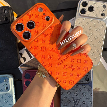 Colorful Denim Love Girl Phone Case