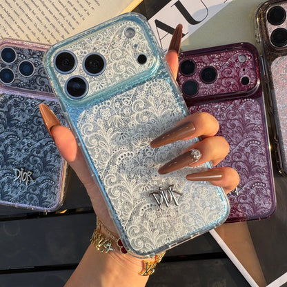 Lace Patch Dove Girl Phone Case